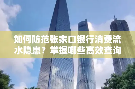 如何防范张家口银行消费流水隐患？掌握哪些高效查询技巧？